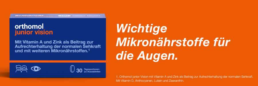 Produkt: orthomol junior vision.